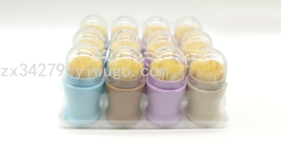200 Bottles Disposable Bullet Bottle Toothpick Styles Can Be Customized