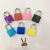 Qianyu Colorful Plastic Small Lock Mini Toy Lock Notebook Small Lock Stationery Box Piggy Bank Lock Head