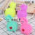 Light-Emitting Inflatable Soft Rubber Toy Light-Emitting Sheep Head Hairy Ball Glowing Bounce Ball Vent Ball Children's Soft Rubber Toy