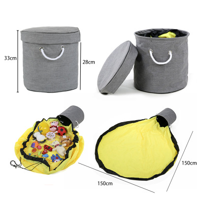 Modern Simple Children's Storage Bucket Fast Toys Fast Storage Fast Buggy Bag Storage Bag