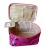 Factory Direct Sales Korean Style Cosmetic Bag Wholesale New Satin Cubic Bag Large Capacity Storage Bag Travel Toiletry Bag