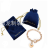 Netherlands Velvet Packing Bag Mobile Phone Earrings Jewelry Cloth Bag Velvet Cloth Drawstring Bag Printed Logo Gift Bag
