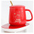 Christmas mug Thermal Cup Ceramic Mug Smart Heating 