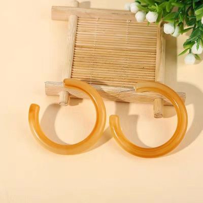 C- Shaped Earrings Female Court Retro Design Hepburn French Earrings Creative Factory Direct Supply Wholesale