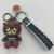 Creative Cartoon PVC Three-Dimensional Big Glasses Bear Astronaut Keychain Men and Women Couple Small Gift Crane Machine