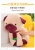 Factory Direct Sales Cross-Border Wrinkled Dog Plush Toy Doll Simulation Squat Dog Shar Pei Pillow Sample Customization