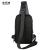 New Men's Chest Pack USB Smart Interface Multi-Compartment Business Shoulder Handbag