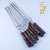Manufacturers Customize All Kinds of Stainless Steel Roasted Needle Chicken Wings Fork U-Shaped Forklift Double Row Barbecue Stick