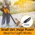 WORKSITE Leaf Blower Vacuum Industrial Garden Snow Dust Car 