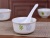 Opal Glass White Jade Porcelain Tempered Glass Bowl Noodle Bowl Soup Bowl Tableware