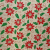 Christmas Cotton Linen Fabric Snowflake Linen Fabric Handmade DIY Fresh Flower Foreign Trade Factory Direct Sales