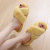 Amazon Hot Cross Plush Slippers Autumn and Winter New Indoor Warm Cotton Shoes Thickened Open Toe Fluffy Slippers