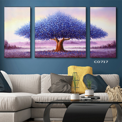 Picture Frame Landscape Oil Painting and Mural Decorative Painting Photo Frame Cloth Painting Decorative Calligraphy and Painting Hanging Picture Decoration Craft Sofa and Bedside