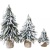 New Year Artificial PE Mini Christmas Tree Ornament Tabletop Xmas Pine Trees Home Office Decoration Shopping Mall Festiv