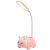 Factory Direct Sales Cute Pet Square Creative Led Table Lamp Stall Popular Folding USB Customizable Company Bank Gifts