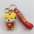 New Lucky Tiger New Year Tiger Keychain Tiger Year Gift Cartoon Car Soft Glue Key Pendants Live Gift