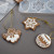 DIY Crystal Glue Mold Christmas Tree Snowflake Elk Pendant Key Chain Hanging Tag Ornament Silicone Mold Set