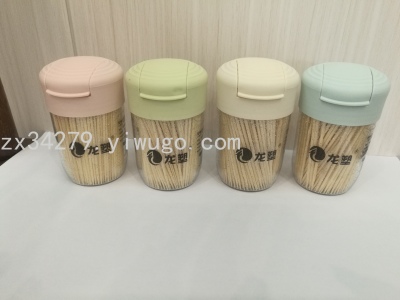 Small Flip Cover Disposable Toothpick Styles