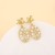 Creative Personality Catwalk Item New Arrival Hot Sale European and American Jewelry Hollow Flower Earrings