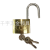 Qianyu Padlock 38mm Titanium Lock Straight Open Iron Padlock Gold Iron Locks Security Lock Cabinet Lock