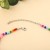 Korean Style Cartoon Cute Girl Necklace Creative Fashion Candy Color Love Mix Rainbow Pendant Clavicle Chain