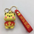 New Lucky Tiger New Year Tiger Keychain Tiger Year Gift Cartoon Car Soft Glue Key Pendants Live Gift