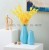 Modern Minimalist Ceramic Vase Creative Coffee Shop Flower Shop Exhibition Flower Device Soft Decoration Home Ornament