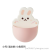 M04-8981 AIRSUN Pink Rabbit Wall Mount Bathroom Soap Holder Toothbrush Holder Punch-Free Bedroom Makeup Rack