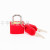 Qianyu Padlock 20mm Color Shell Lock Plastic Case Lock Luggage Small Lock Mini Color Lock Toy Lock