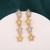 Five-Pointed Star Long Earrings New Cross-Border European and American Personalized Simple Multilayer Diamond Earrings