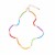 European and American Retro Bead Necklace Simple Flower Clavicle Chain Female Bohemian Style Woven Necklace