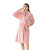 New Autumn and Winter Flannel Ladies' Robe Thick Bathrobe Comfortable Thermal Coral Fleece Pajamas Women's Homewear