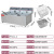 Commercial Electric Fryer with Double Cylinders and Double Sieves FY-11L-2 Frying Pan Deep Fryer Fried Chicken Wing French Fries