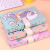 Unicorn Rainbow Magnetic Snap Cartoon Notebook Thickened Manufacturer Small Hard Shell Hand Account Student Cross-Border