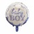 18-Inch round Boy Girl Baby Series Aluminum Balloon Boy Girl Crown Balloon Children Birthday Decoration