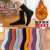 Socks Men's Winter Cotton Terry Sock Sport Mid-Calf Length Sock Rhombus Fleece Lined Padded Warm Keeping Adult Terry-Loop Hosiery Wholesale