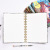 B5 Notebook Factory Direct Supply Cross-Border Spot UV Concave-Convex Metal Double Coil Notebook Middle East Style Retro