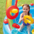 American Intex57453 Eight-Shaped Rainbow Slide Park Pool Inflatable Children's Swimming Pool Bath