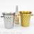 Stainless Steel Hammer Pattern Ice Bucket Party Gathering Cooling Champagne Beer with Handle Point Ice Bucket