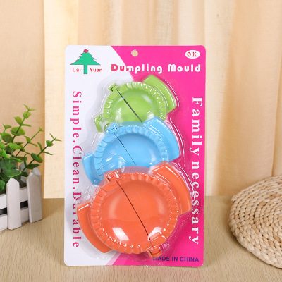 New Arrival Hot Sale Kitchen Magic Weapon Creative Manual Dumpling Packer Food Grade Plastic Pinch Dumplings Clip Dumpling Mold