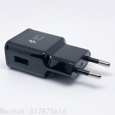 Qc3.0 for Samsung Original S8 Charger Conforming to European Standard Note8/S9 European Standard Fast Charging Head EP-TA20EBE