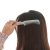 European Style Retro Handled Makeup Mirror Handheld Handheld Beauty Salon Beauty Mirror Portable Cartoon Girl Straight Hair Comb