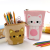 New Cute Simple PencilCase Multi-FunctionPen Holder Pencil Case Shrinkable Drop-down Pencil Buggy Bag Stationery Storage