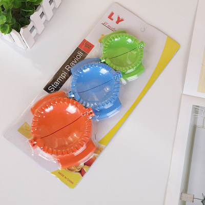 Creative Kitchen Dumpling Making Artifact Color Household Bag Dumpling Tools Dumpling Mould Manual Pinch Dumpling Mold Hot Sale