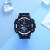 Electronic Watch Men's High School Student Trendy Waterproof Drop-Resistant Luminous Youth Sports Watch Men's Children's Timing Alarm Clock