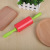 Factory Direct Sales Food Grade Plastic Rolling Pin Household Roller Handle Flour Stick Dumpling Wrapper Rolling Stick Wholesale