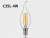 Filament Lamp C35 LED Light Bulb Indoor Restaurant Cafe Decor Lights Outdoor Camping Decor Lighting