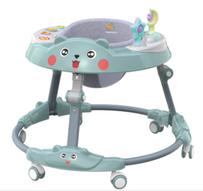 21-Year Buyun New Baby Walker Anti-O-Leg Flip-over Foldable Multifunctional Baby Walker