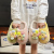 2021 New Cute Fluffy Slippers Winter Girls Thickened Warm Increased Feeling of Poop Waterproof Non Slip Cotton Slippers