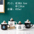 Hand Painted Cute Panda Creative Cartoon Mug with Cover Spoon Ceramic Cup Office Water Glass Breakfast Coffee Cup